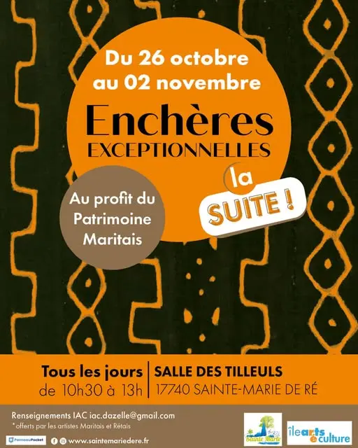 Enchères exceptionnelles, la suite !_Sainte-Marie-de-Ré