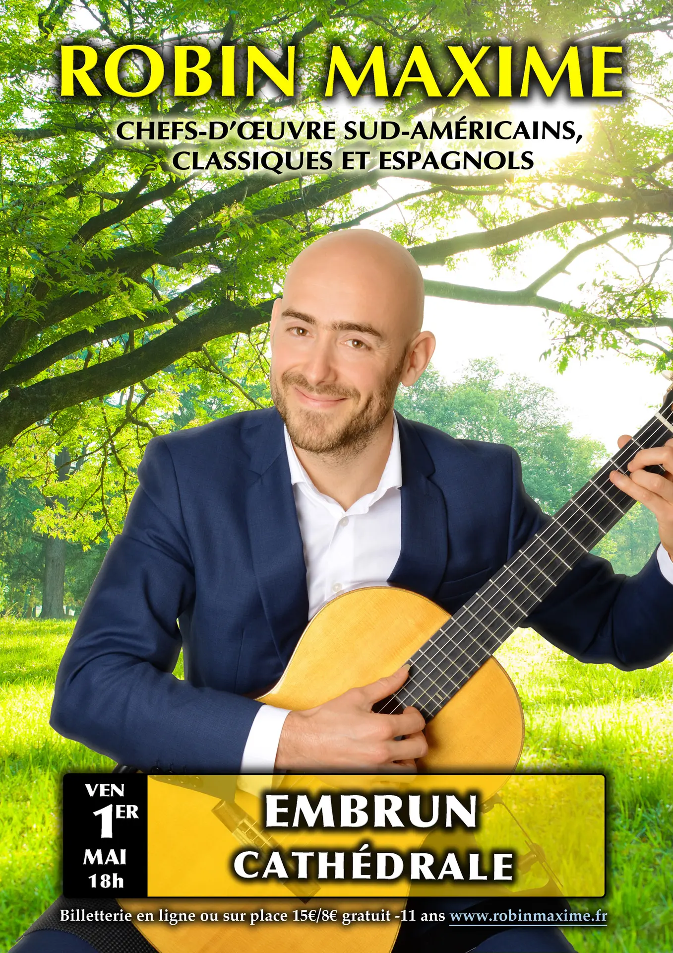 Concert du guitariste Robin Maxime_Embrun