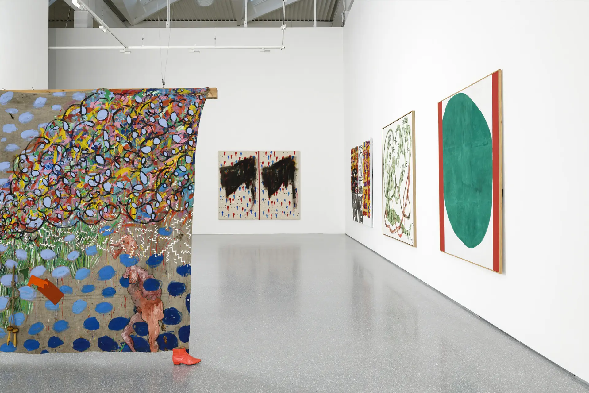 Vue de l'exposition Hors Format - Collections en chantier, MAMC+, 2024