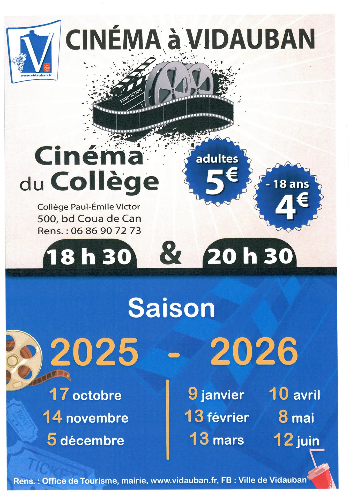 - 2 séances -2 Films