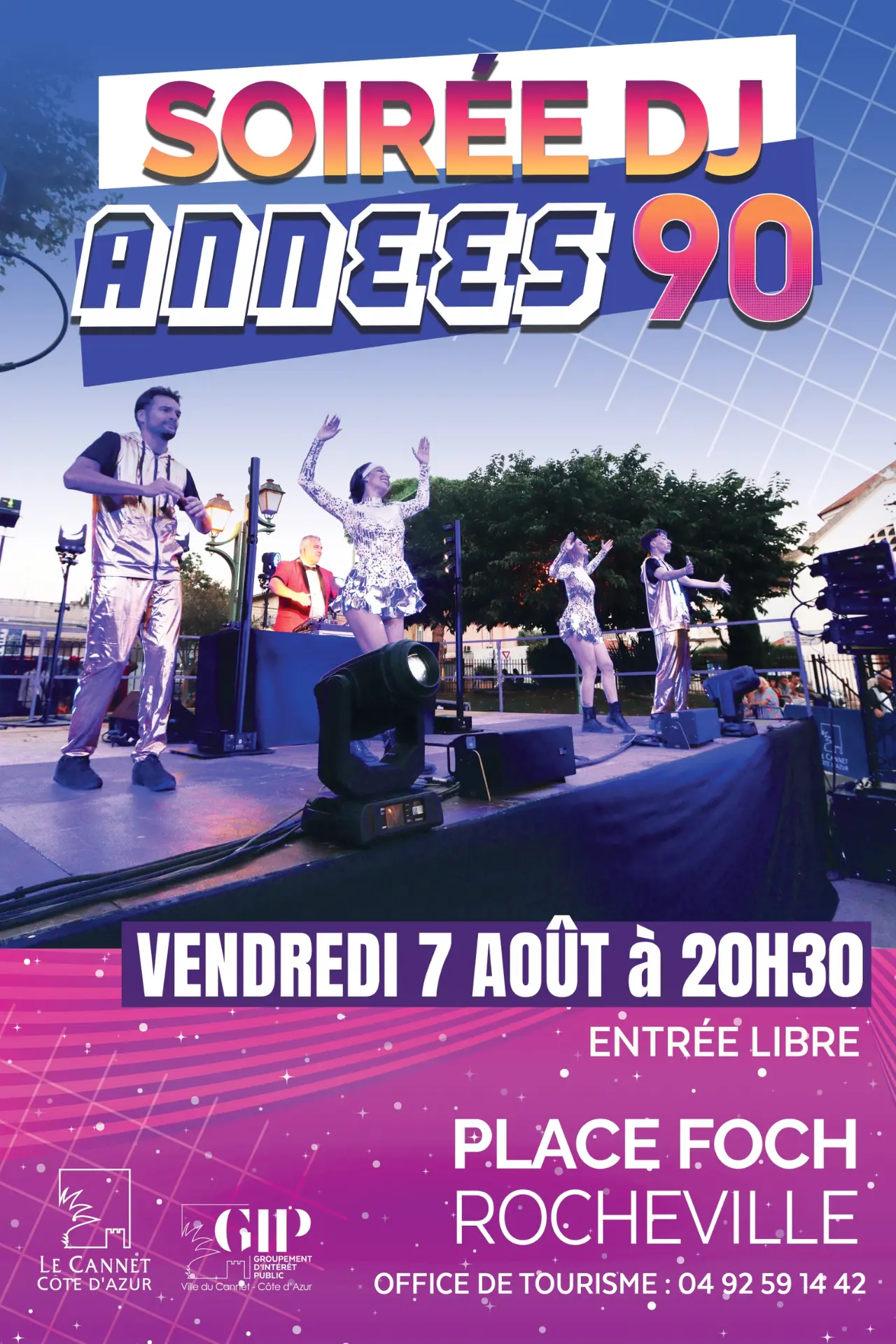 Soirée DJ années 90_Le Cannet