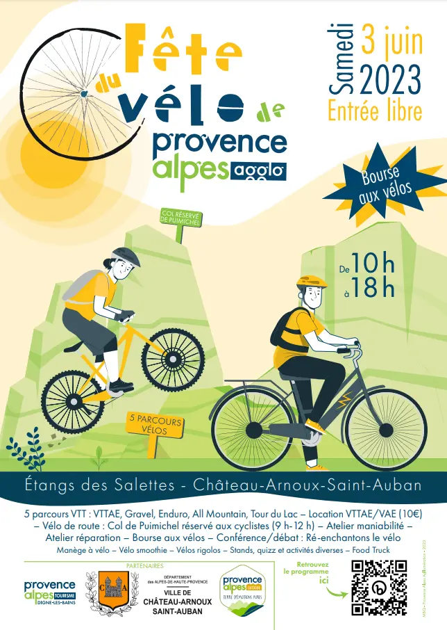 Col de Puimichel réservé aux vélos