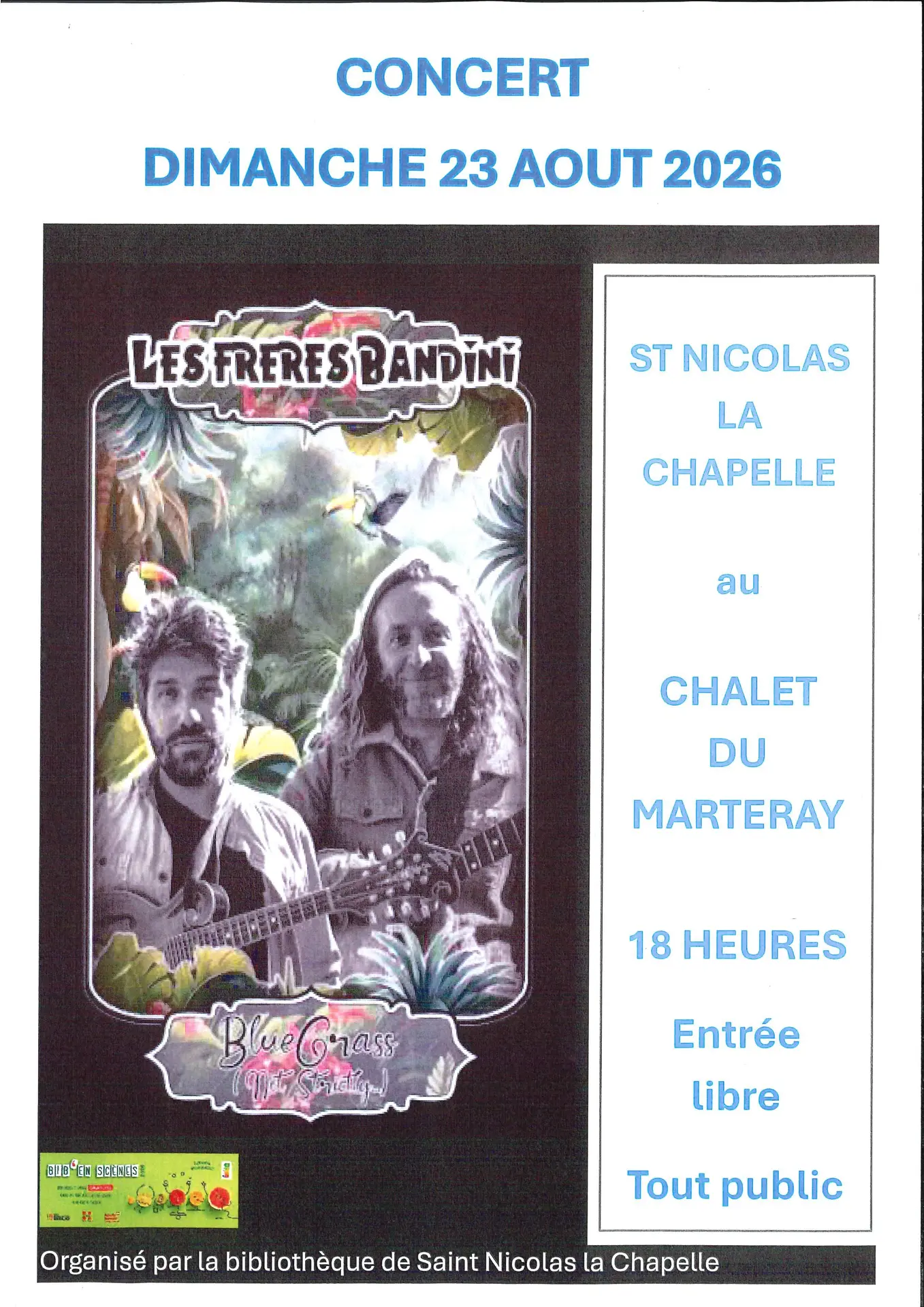 Concert Les Frères Bandini_Saint-Nicolas-la-Chapelle