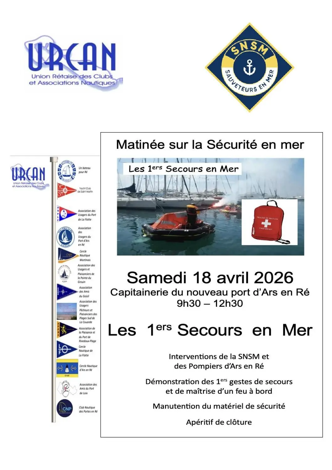 Morning session on maritime safety_Ars-en-Ré