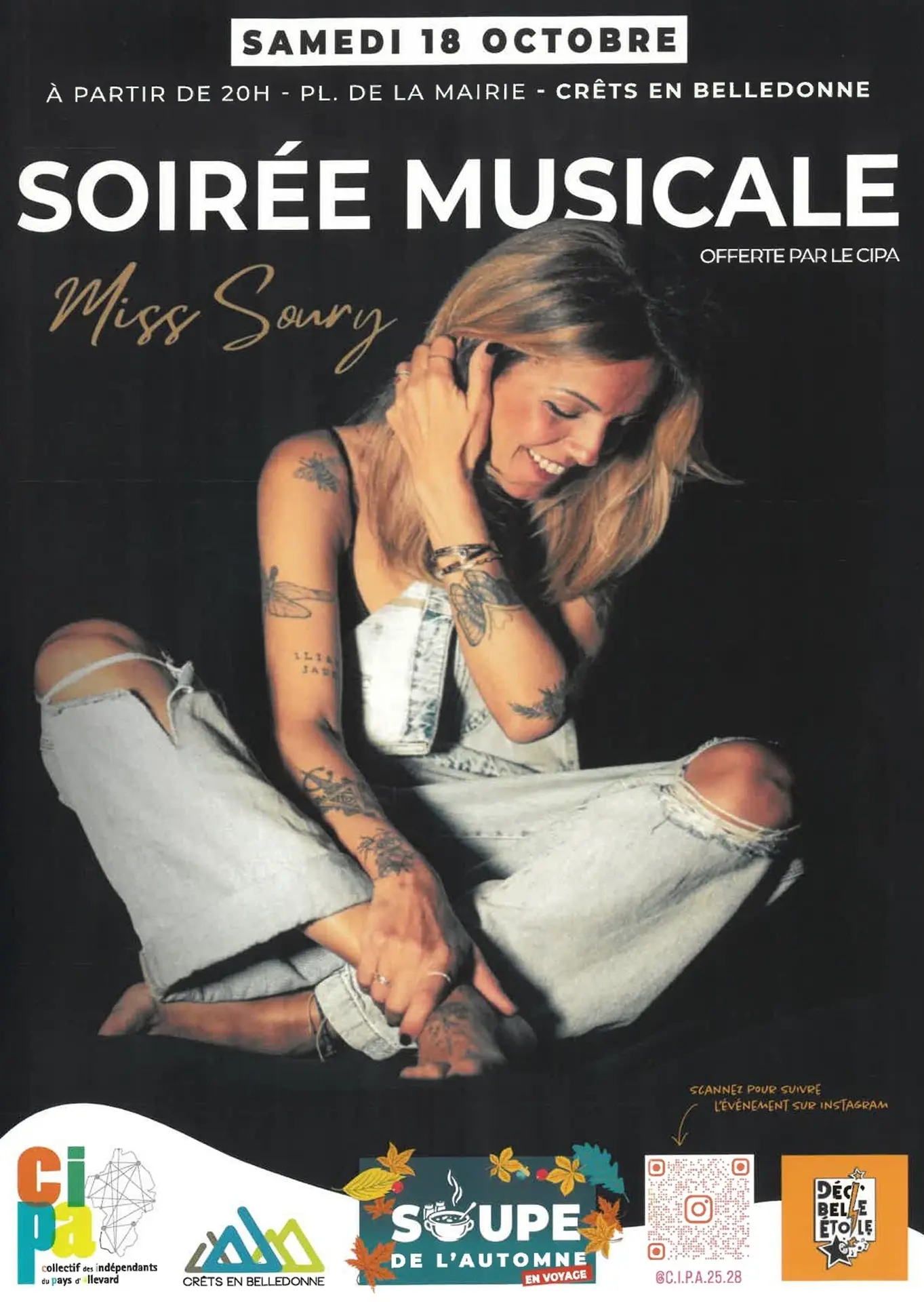Soupe de l'automne_Soirée Musicale Miss Soury Crêts en Belledonne