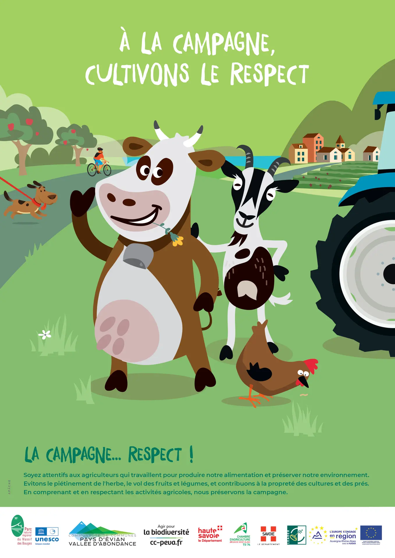 Stand de sensibilisation espaces naturels & agricoles_Châtel