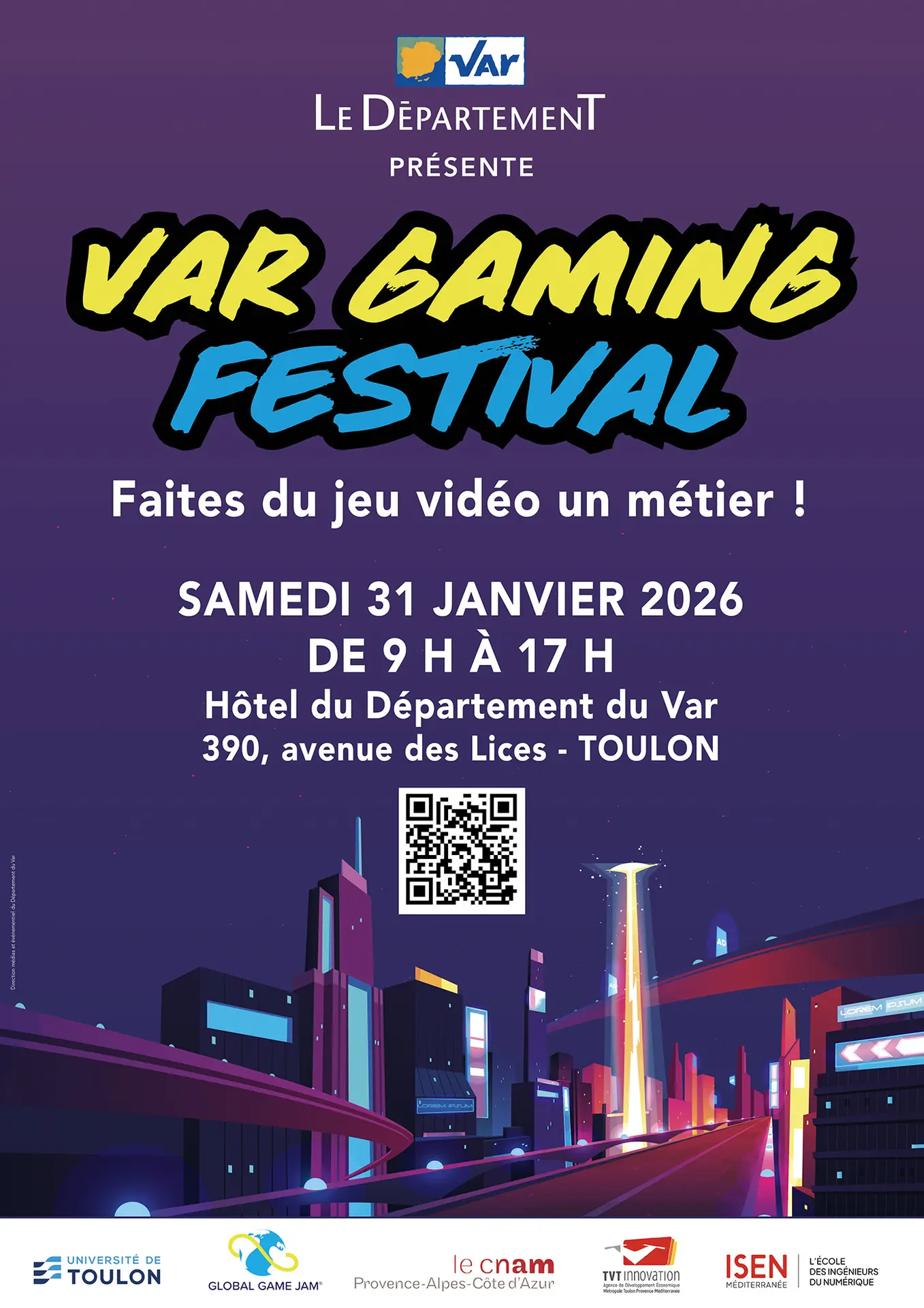 Visuel Var Gaming Festival 2026