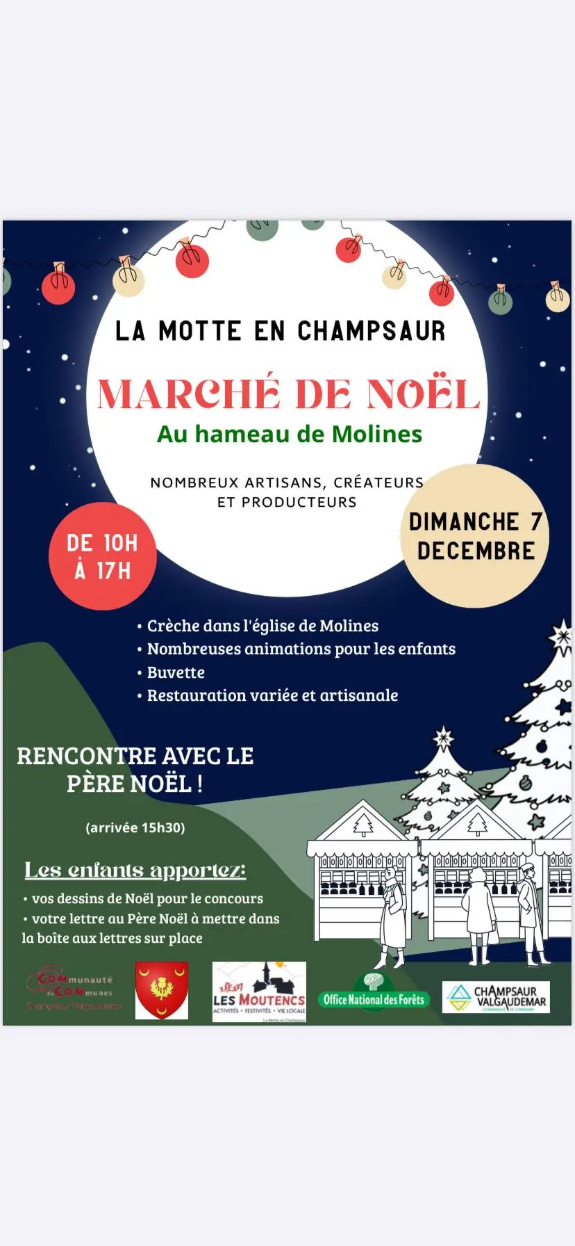 Marché de Noël_La Motte-en-Champsaur