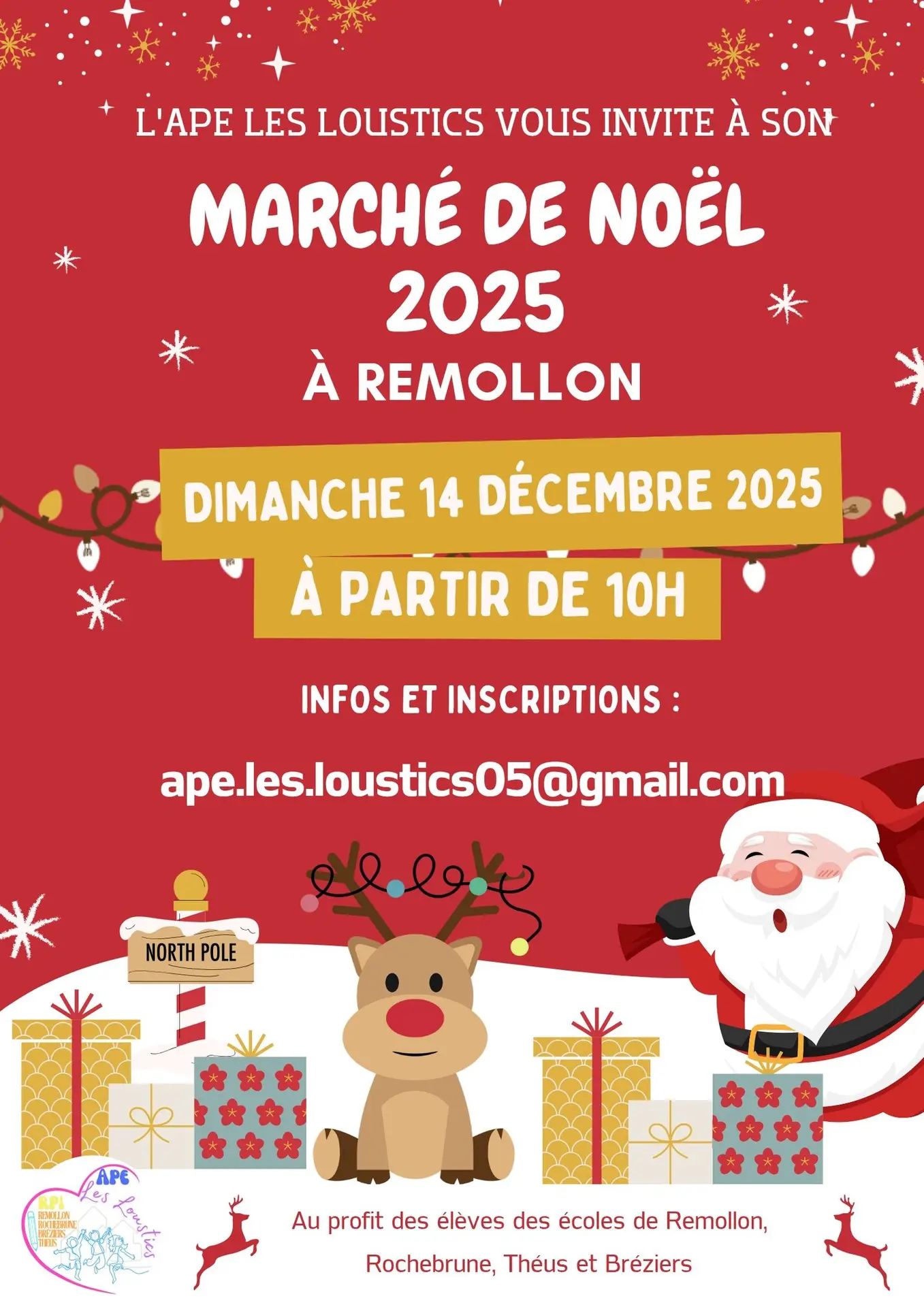 Marché de Noël des Loustics_Remollon