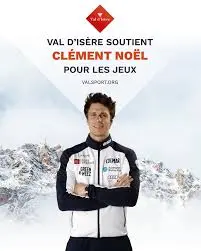 Val d'Isère soutient C.Noël ; JO 2026