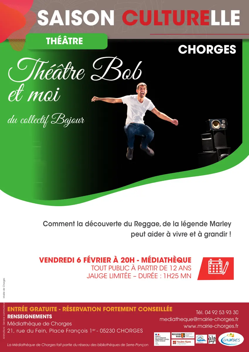 Spectacle Bob et moi du collectif Bajour CHORGES