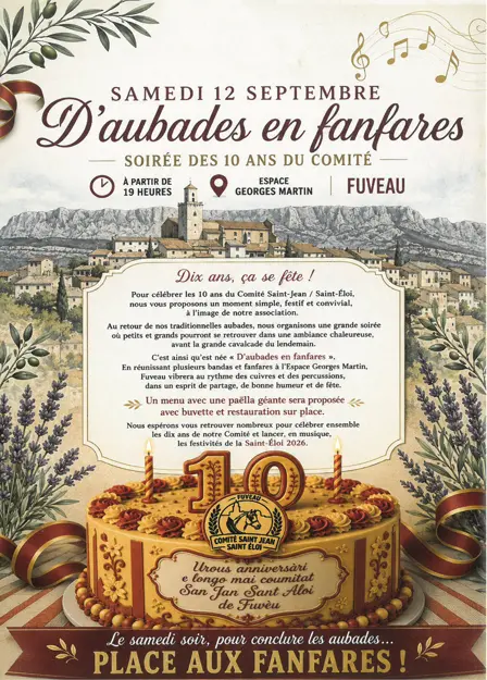 affiche aubades