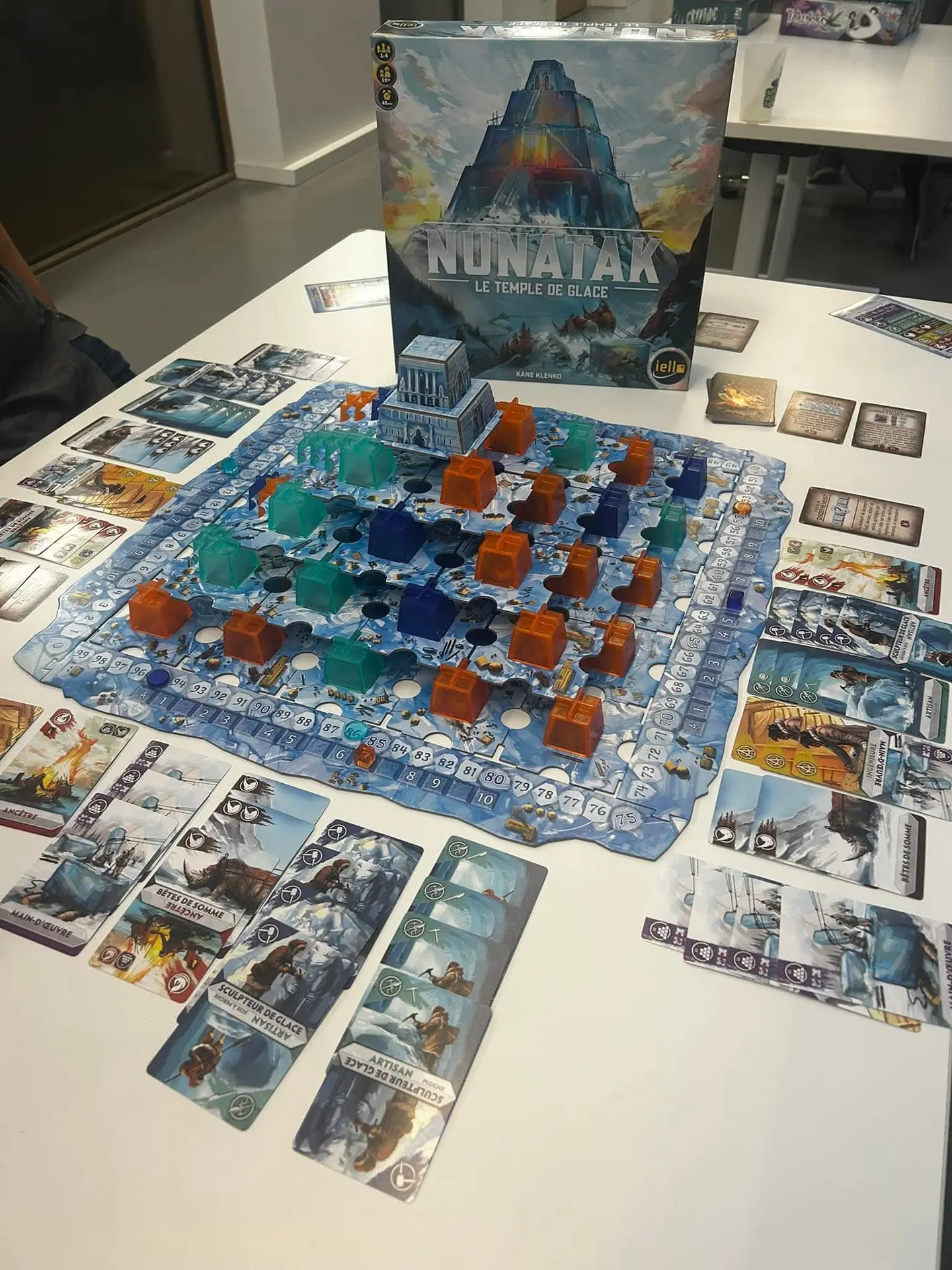 Nunatak aux bains ludiques