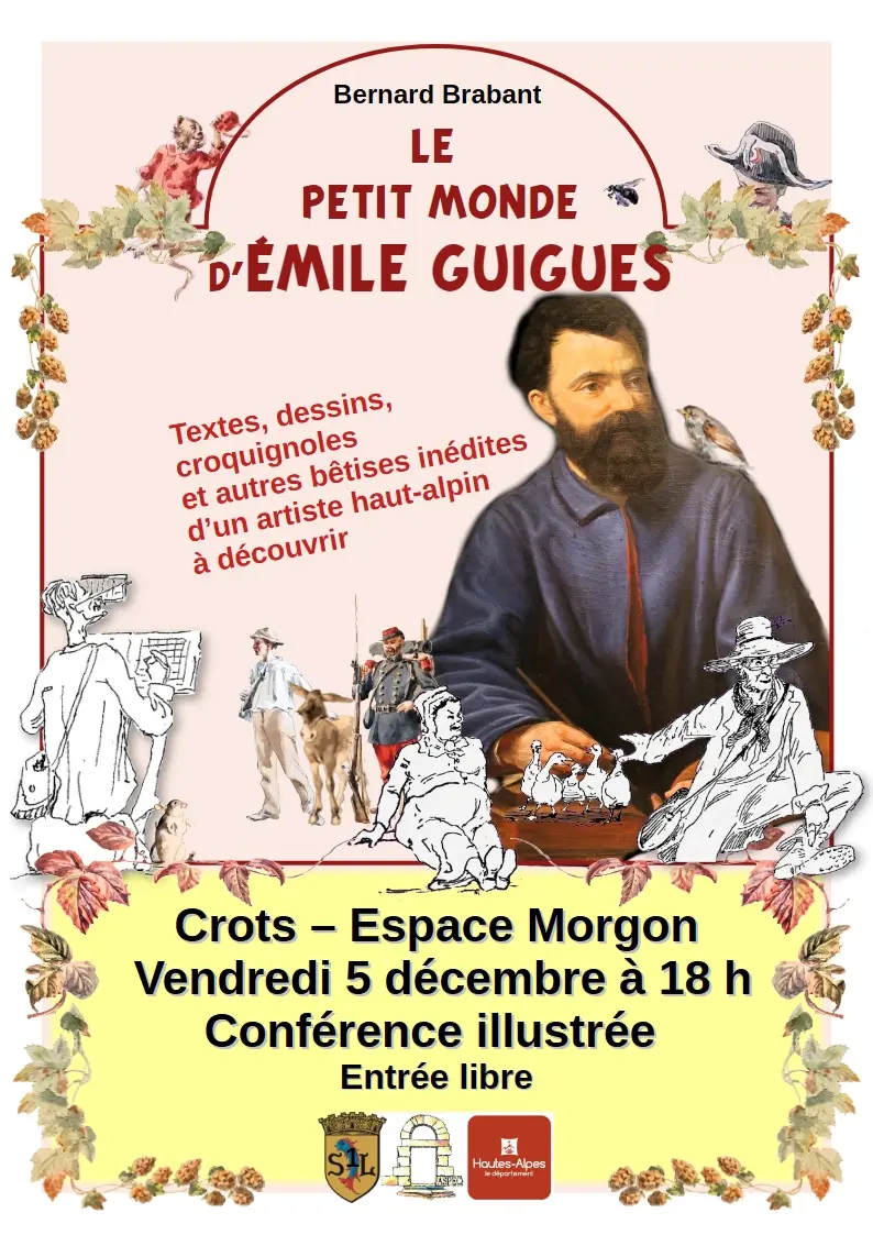 Conférence illustrée autour d'Emile Guigues CROTS