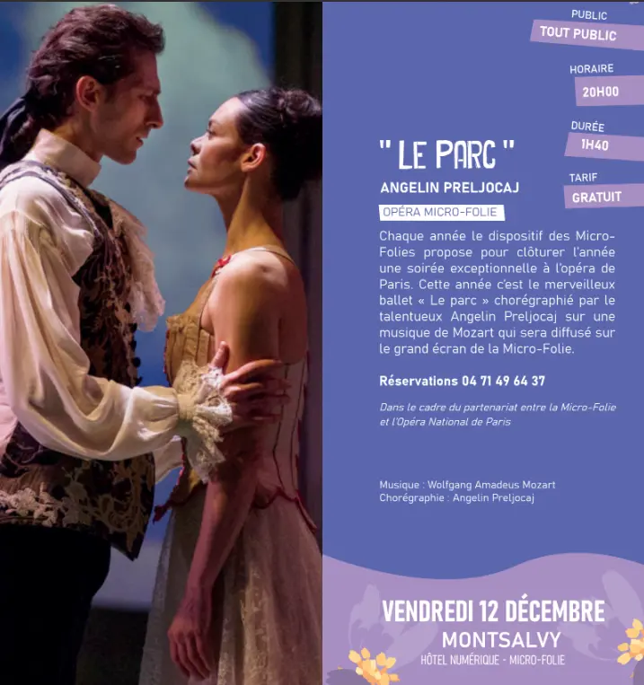 Opéra Micro-Folie : Le Parc