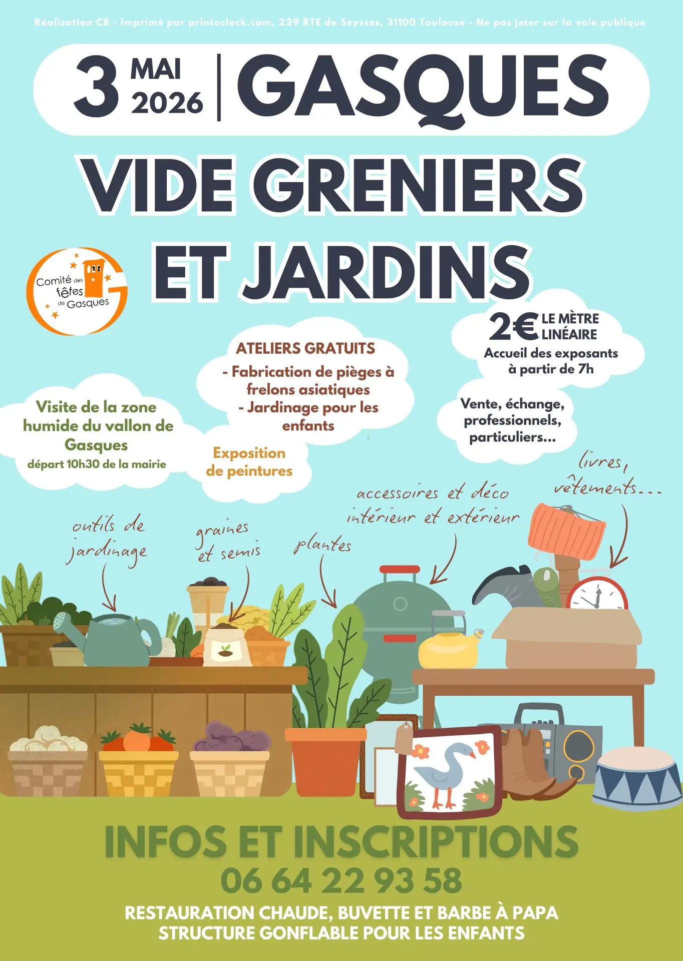 Vide-grenier et Jardin_Gasques