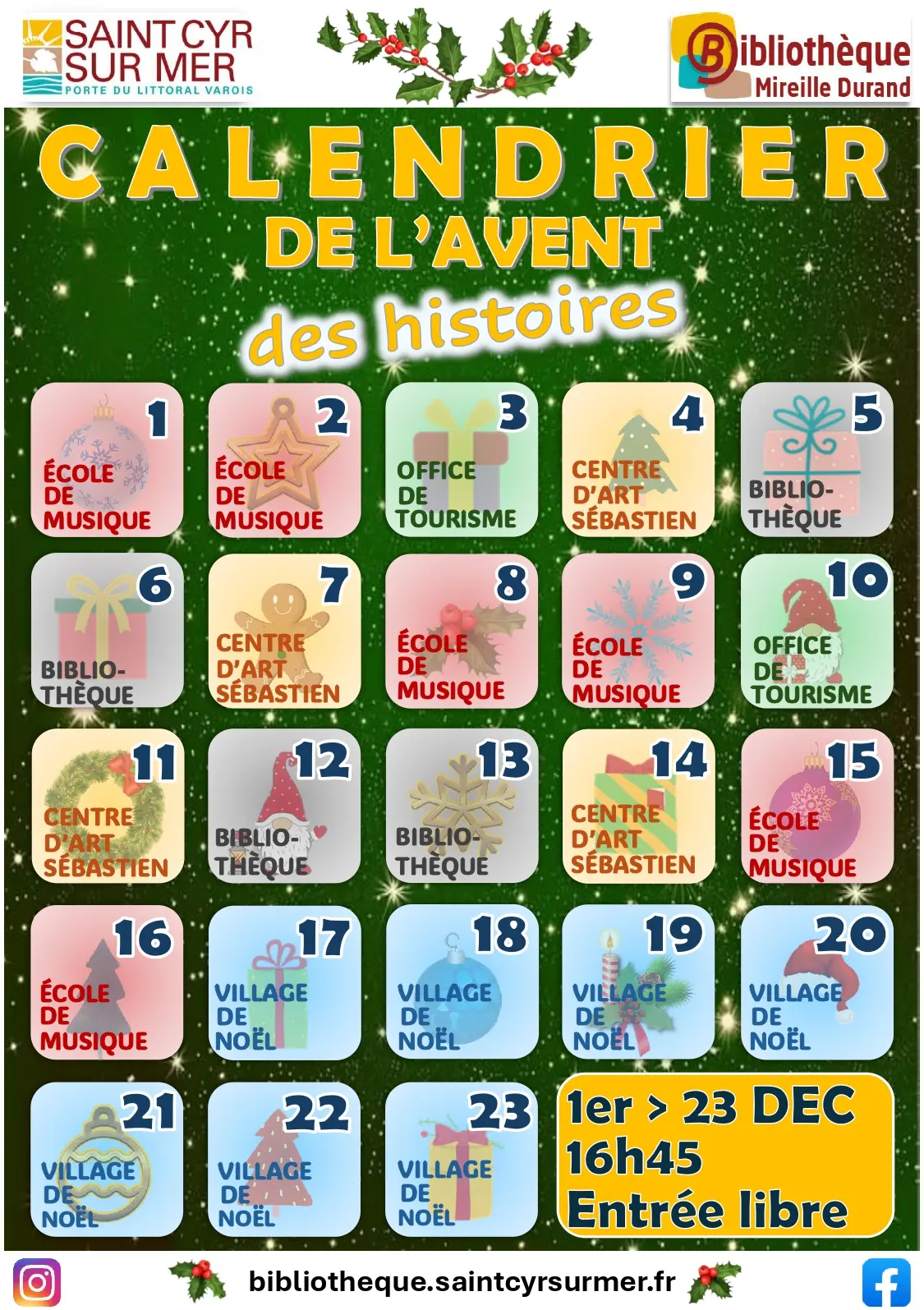 Calendrier de l’avent_Saint-Cyr-sur-Mer