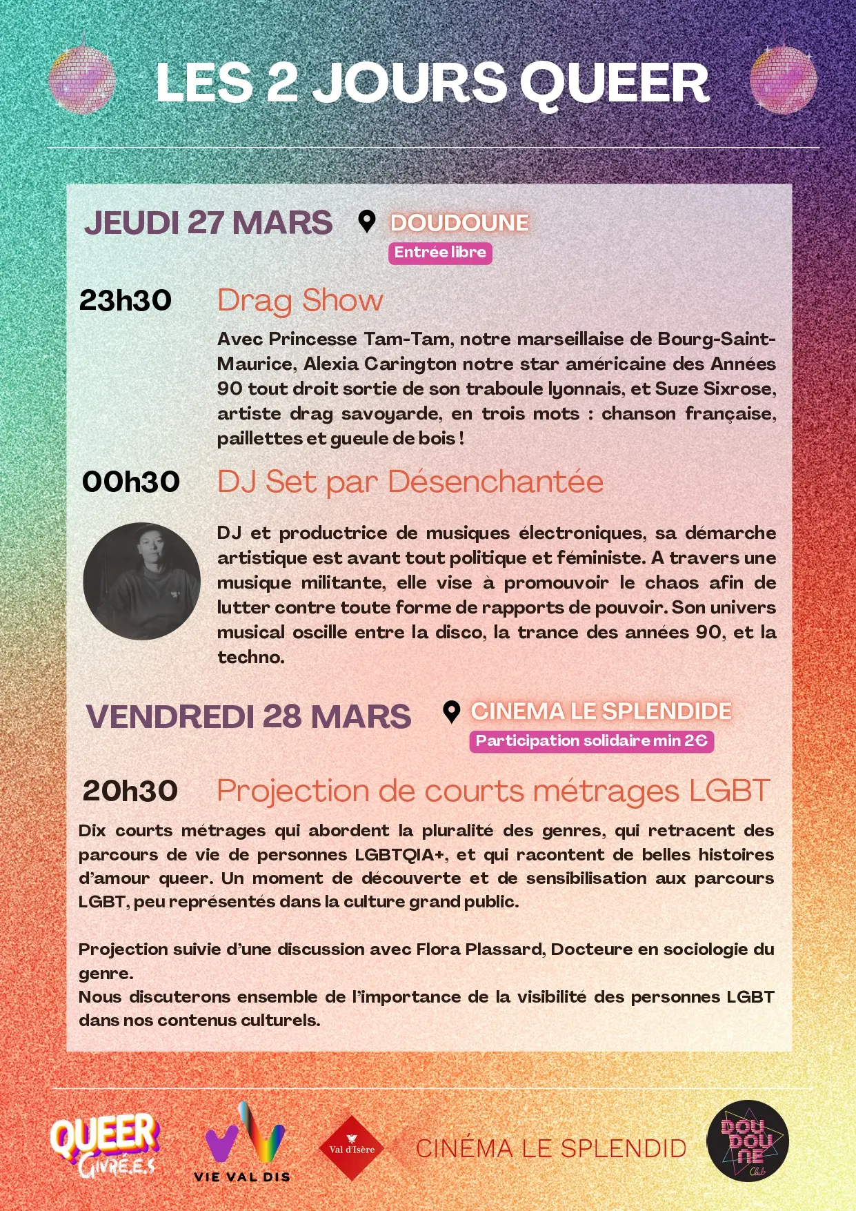 Soirée Vie Val d'Is - Queer Givré.e.s collectif