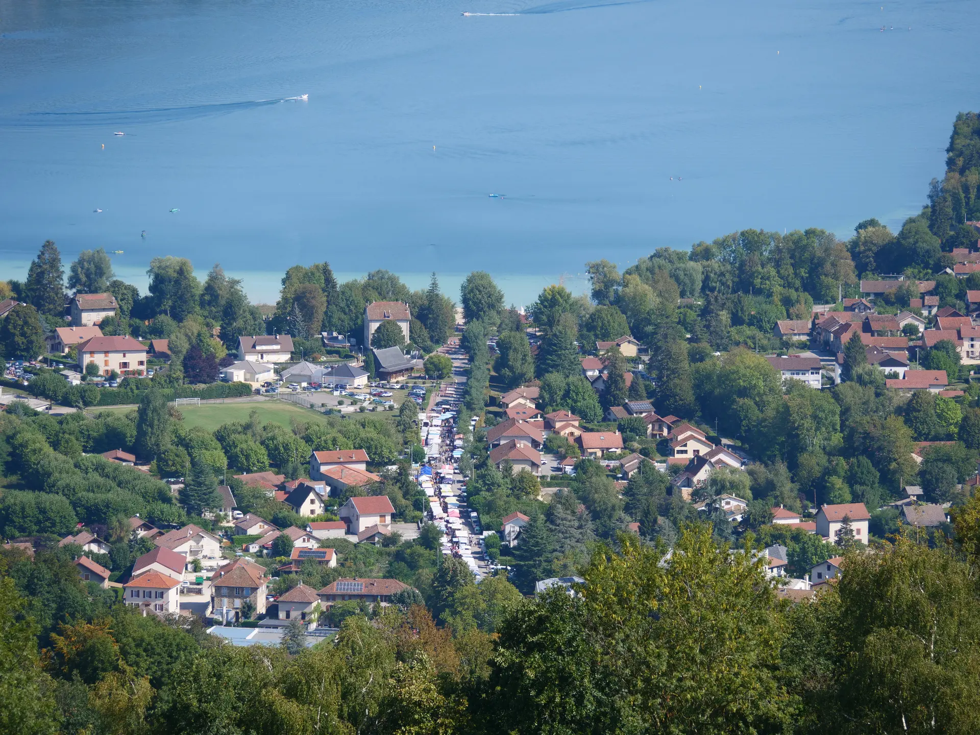 Marché de Charavines