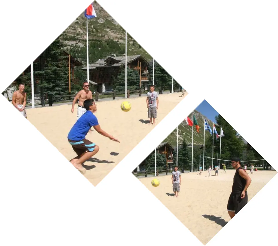 Photo paysage - Tournoi de beach volley