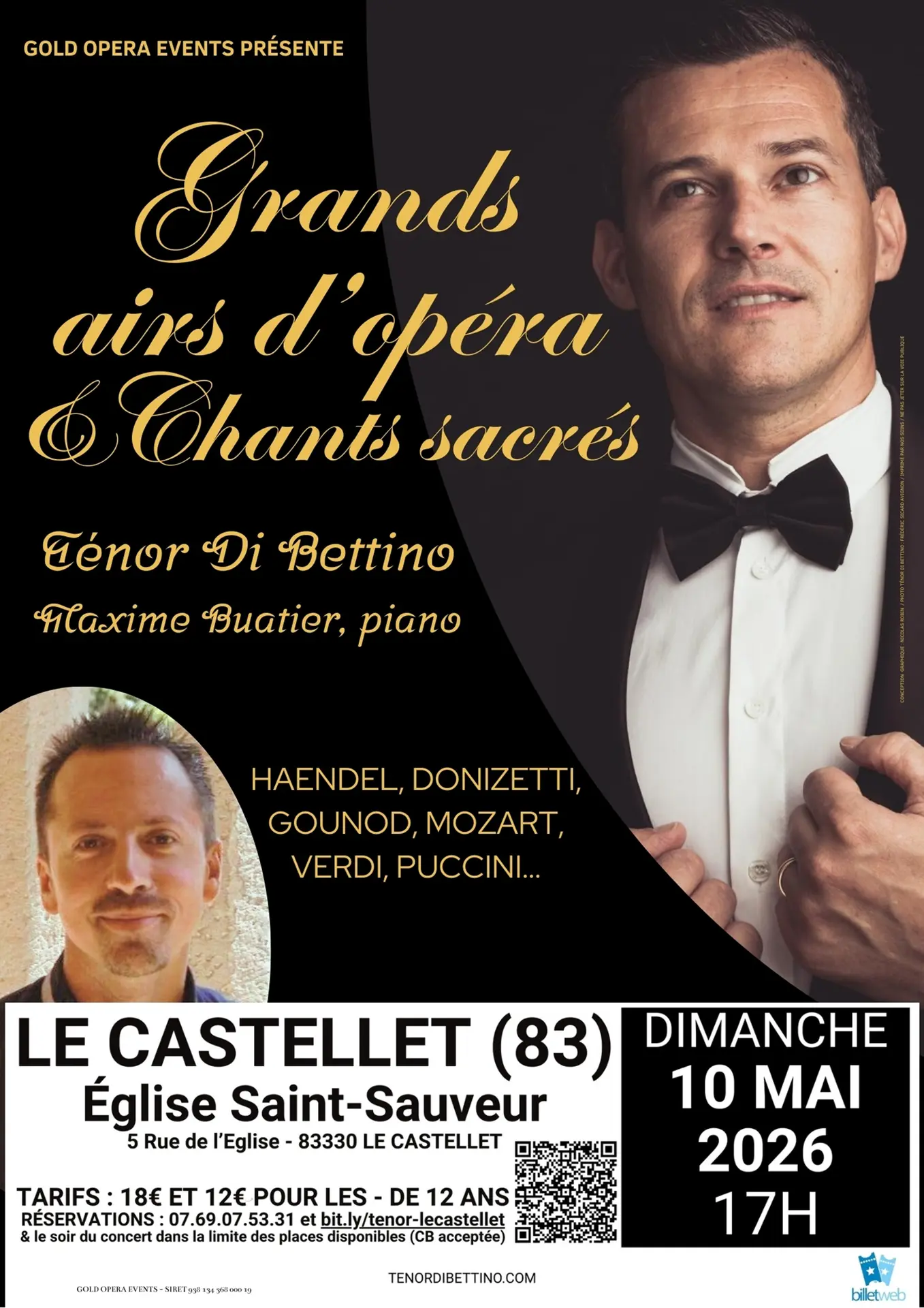 Grands airs d'opéra & Chants sacrés