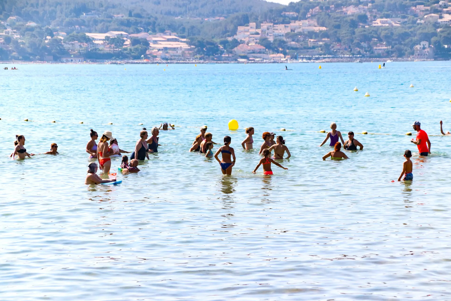 Séance sportive aquagym le mercredi matin