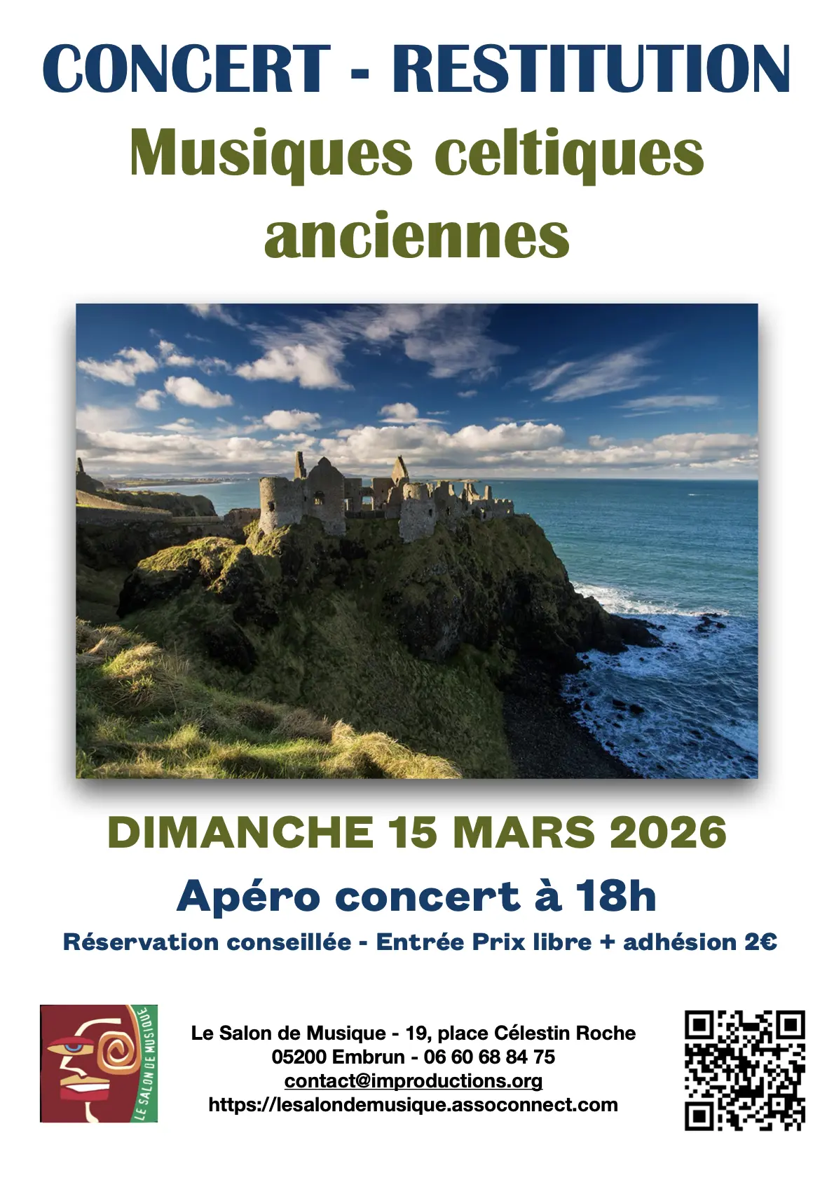 Apéro Concert de restitution de Musiques   © improduction celtiques anciennes