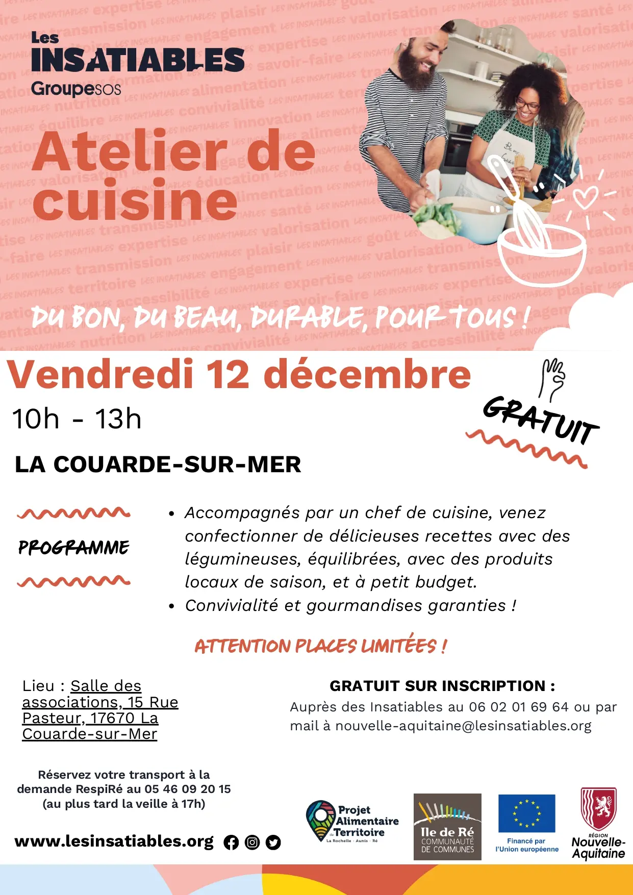 Taller de cocina_La Couarde-sur-Mer