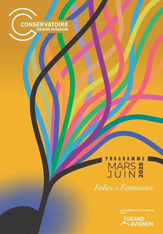 Visuel programme Conservatoire du Grand Avignon