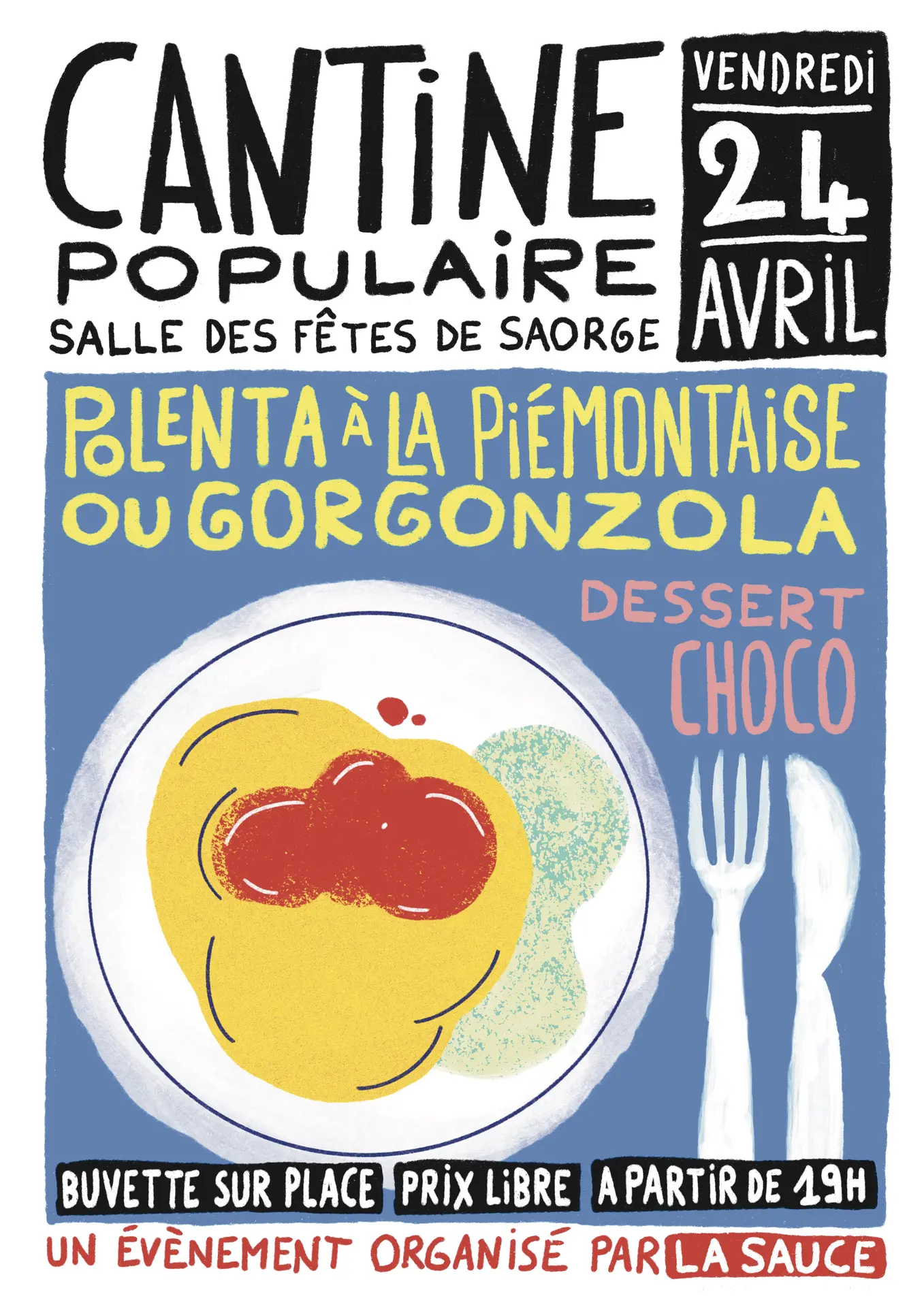 Cantine populaire Polenta à la piémontaise_Saorge