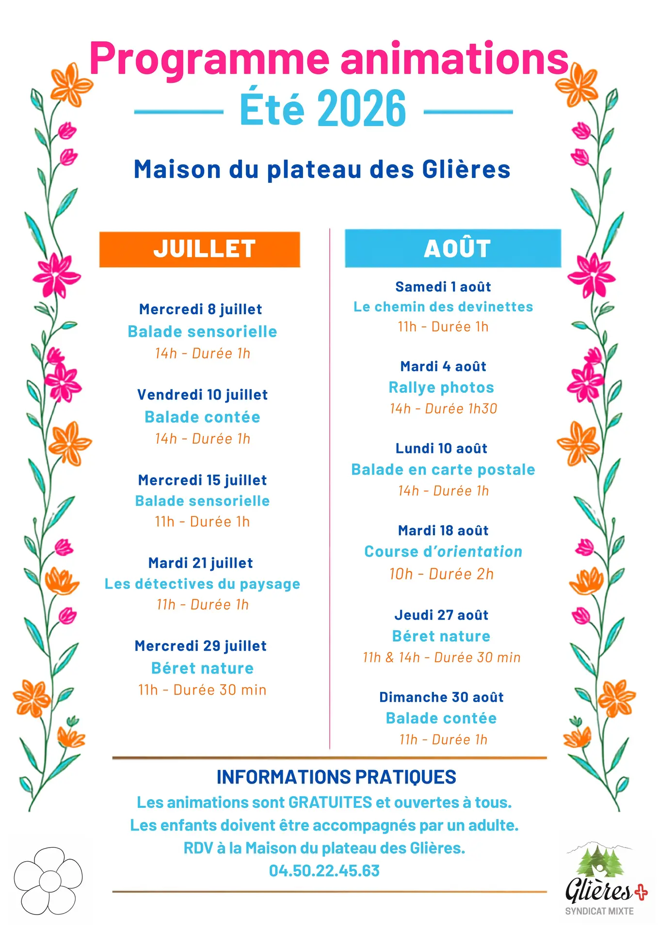 Animations aux Glières