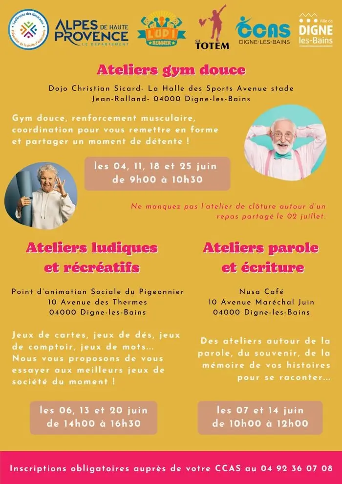 Atelier parole et ecriture