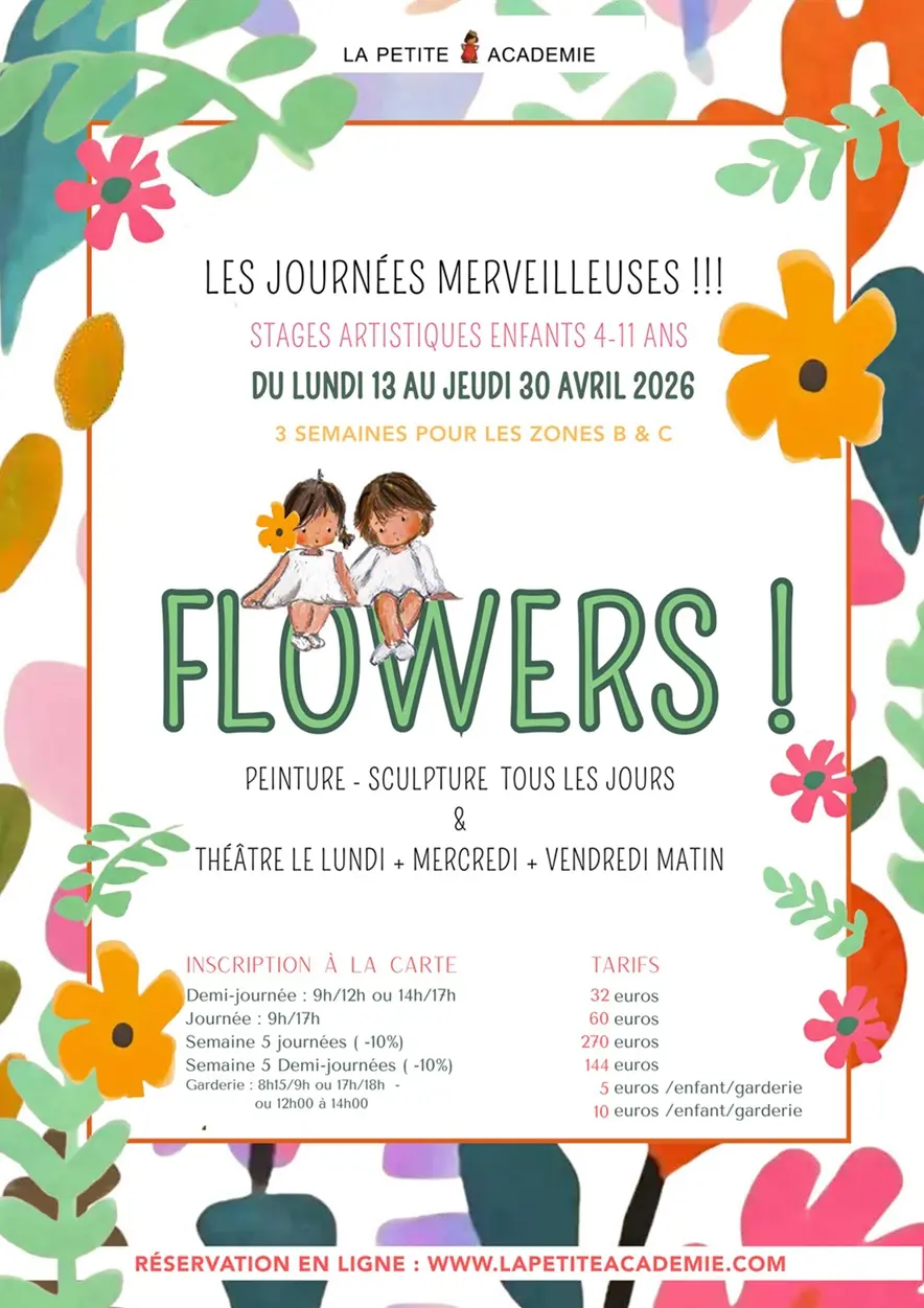 Les journées merveilleuses - Stages artistiques jeune public à La Petite Académie_Avignon