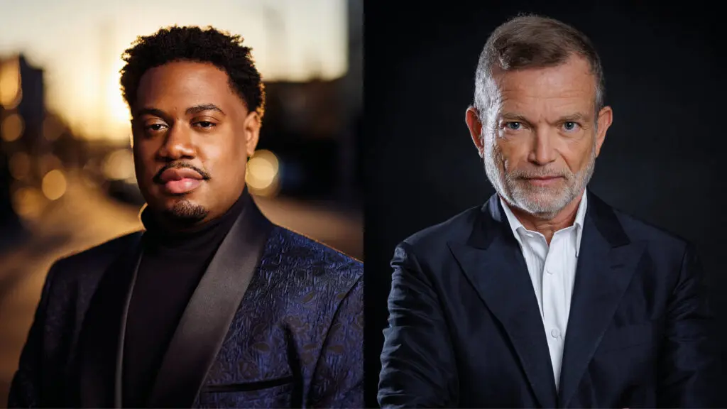 Key’Mon Murrah, contre-ténor / Christophe Rousset, directeur des Talens Lyriques