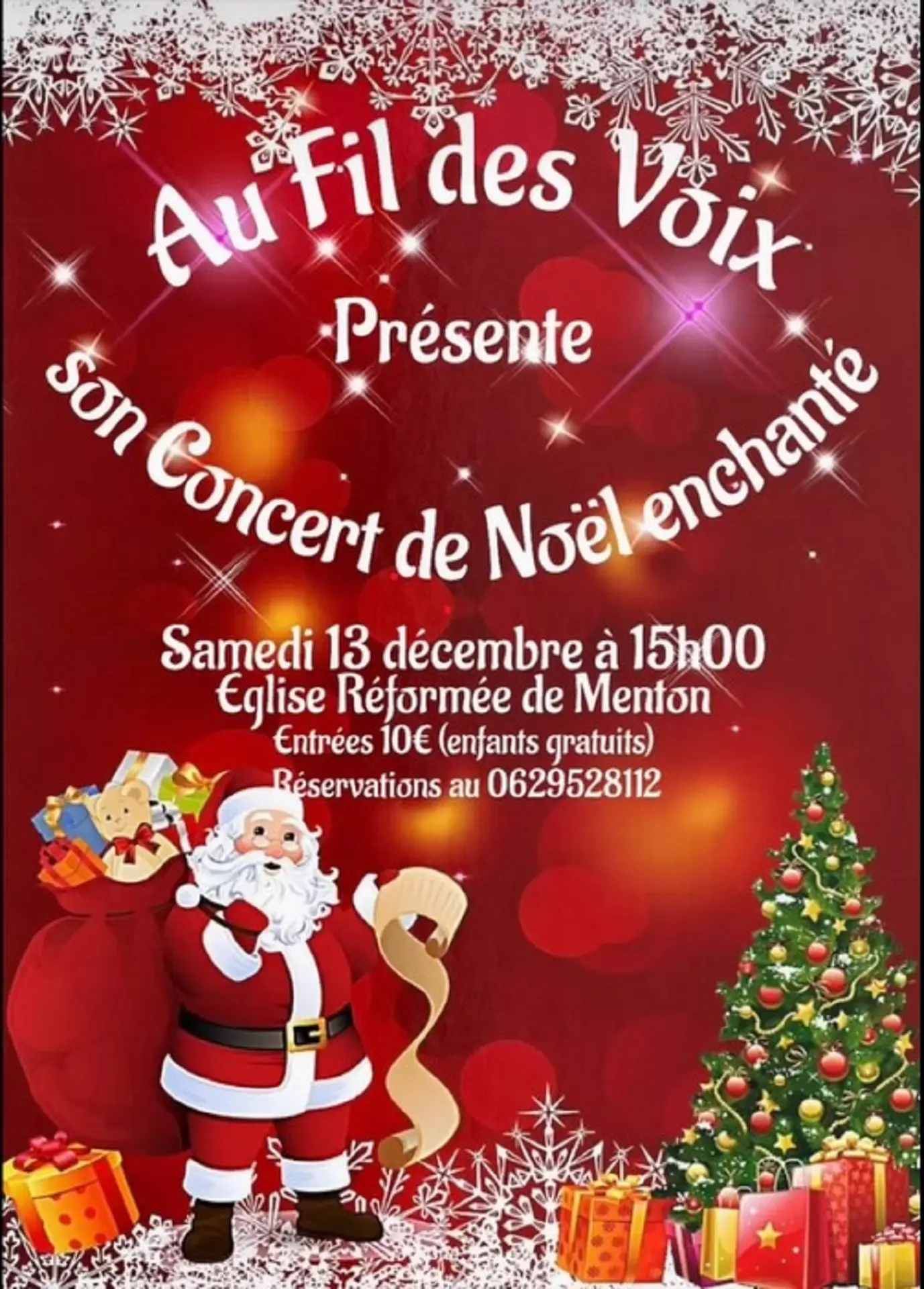 Affiche du concert