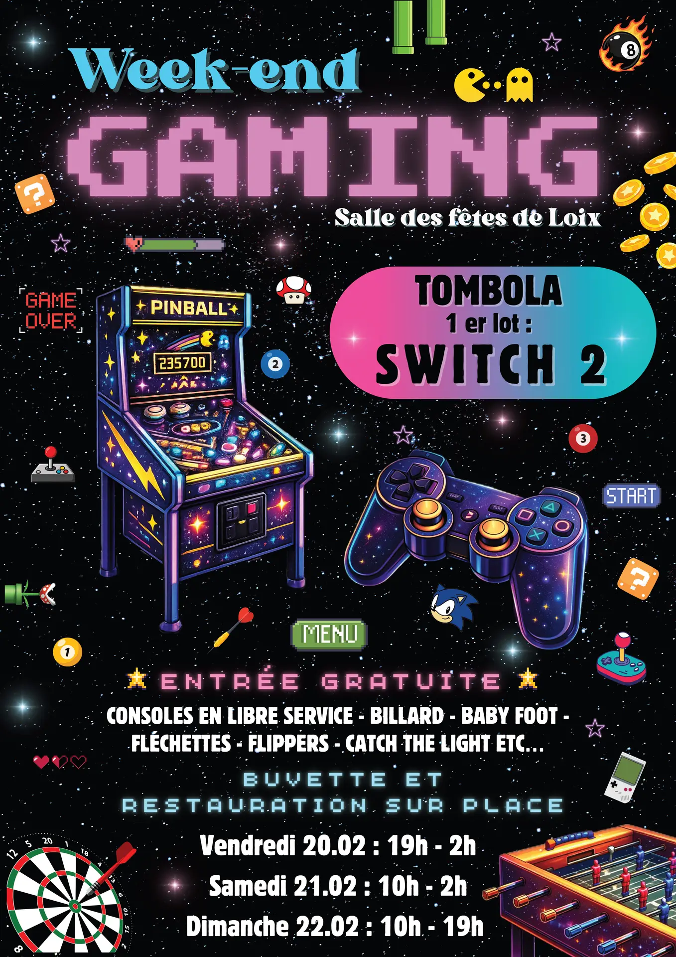 Week-end gaming à Loix