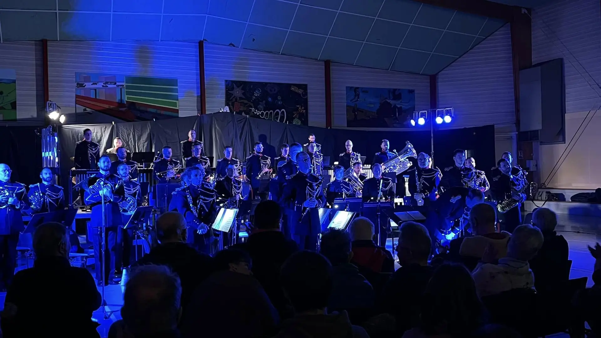 Photo représentant l'orchestre d'Harmonie