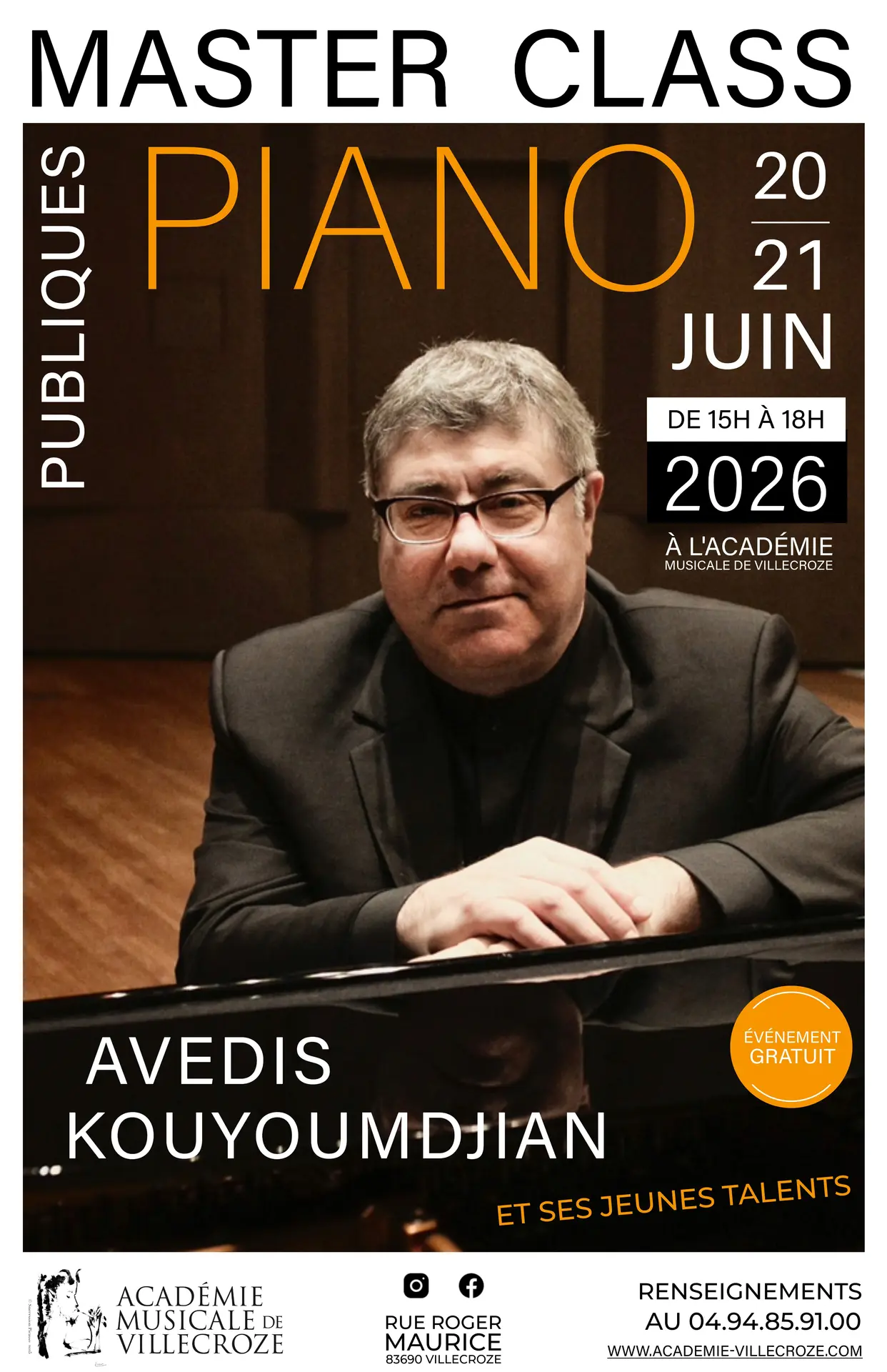 Master class publiques de Piano_Villecroze