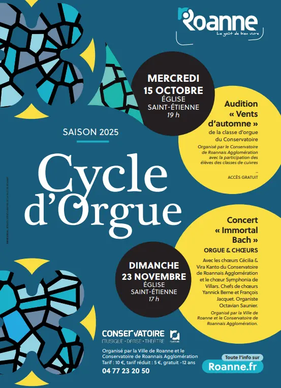 Cycle d'orgue - Immortal Bach_Roanne
