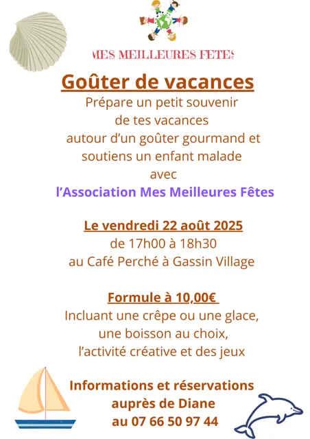 Goûter de vacances