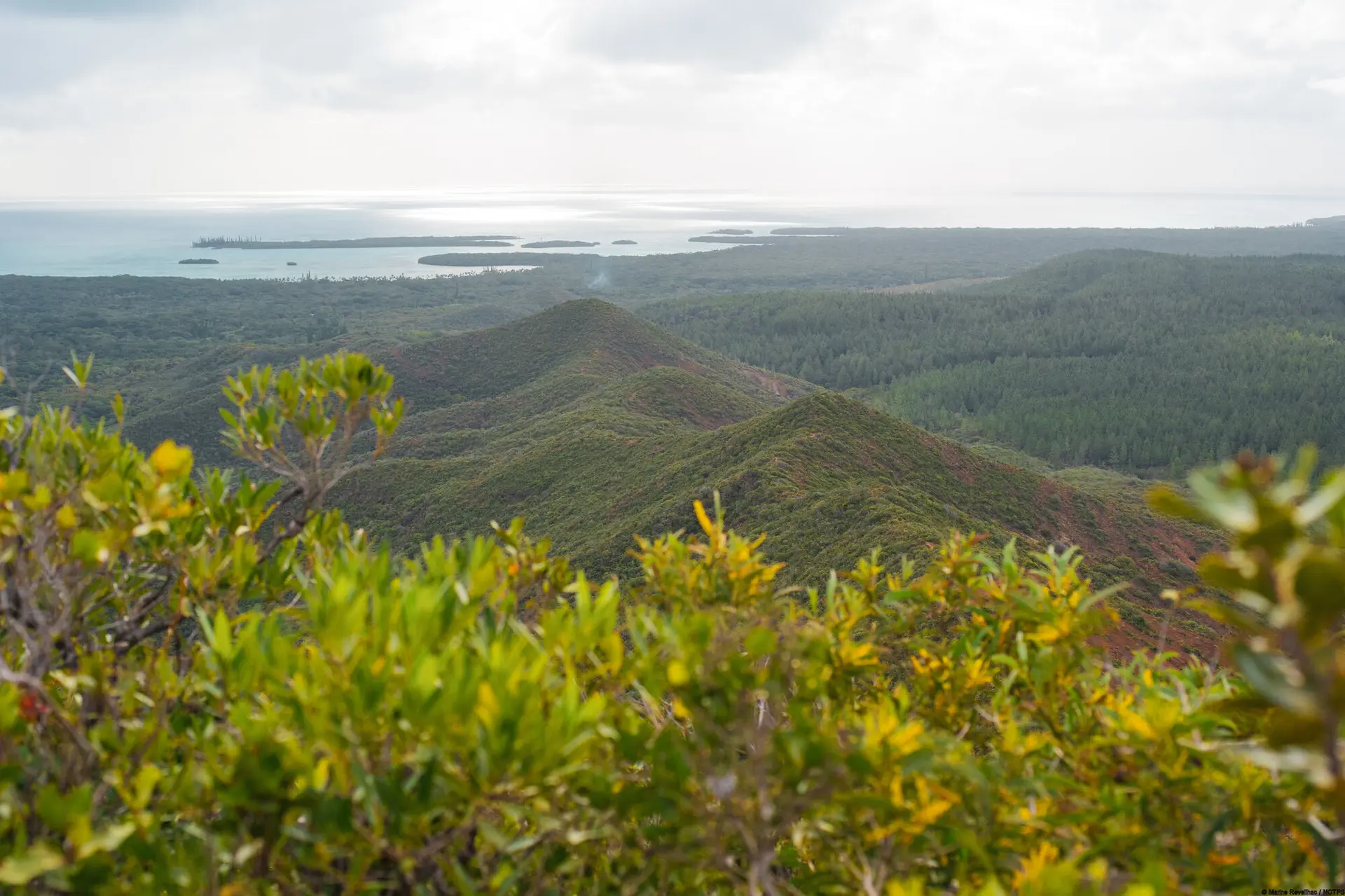 Paysage depuis le Pic N'ga