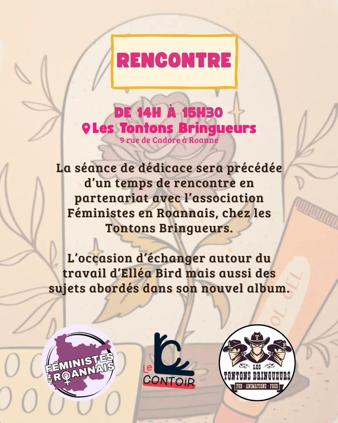 Rencontre dédicace avec Elléa Bird