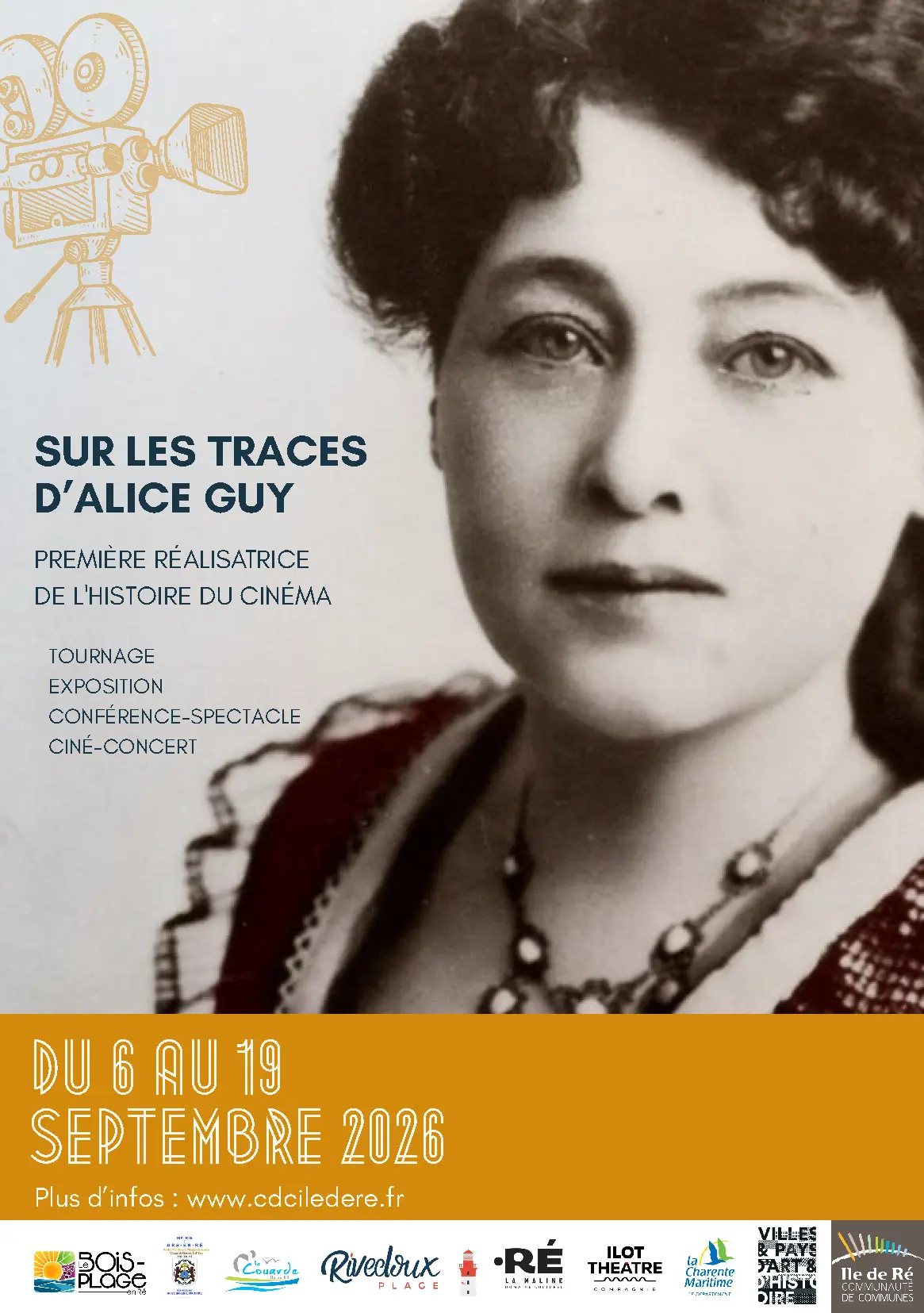 In the Footsteps of Alice GUY - Lecture - Performance_Rivedoux-Plage