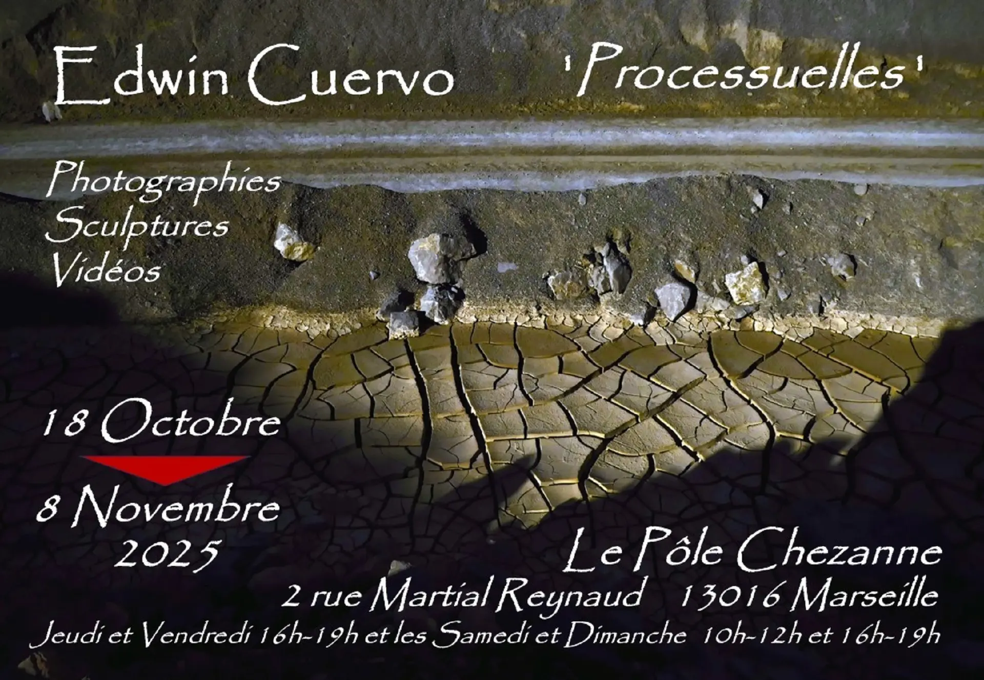 Exposotion d'Edwin Cuervo au Pôle Chezanne