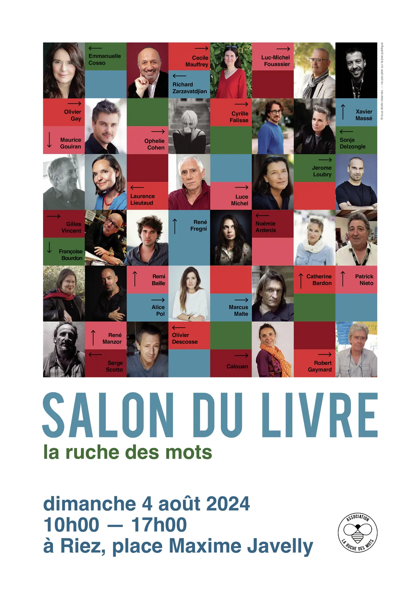 SALON DU LIVRE DIMANCHE 4/07