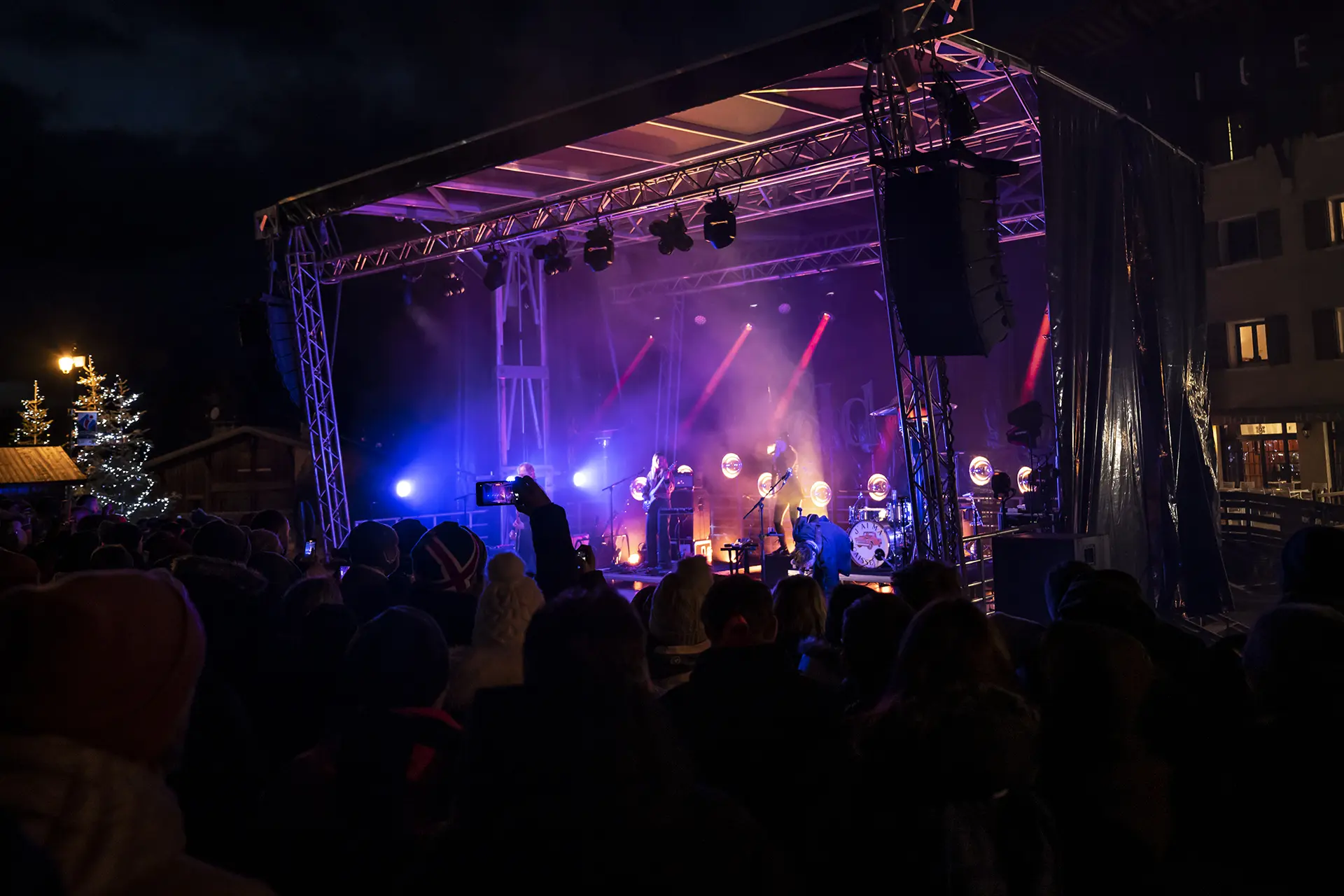 Concert en front de pistes du Sauze