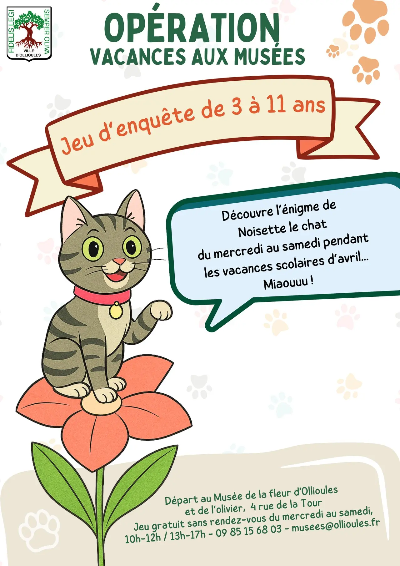 Jeu d'enquête - Opération vacances aux Musées d'Ollioules_Ollioules