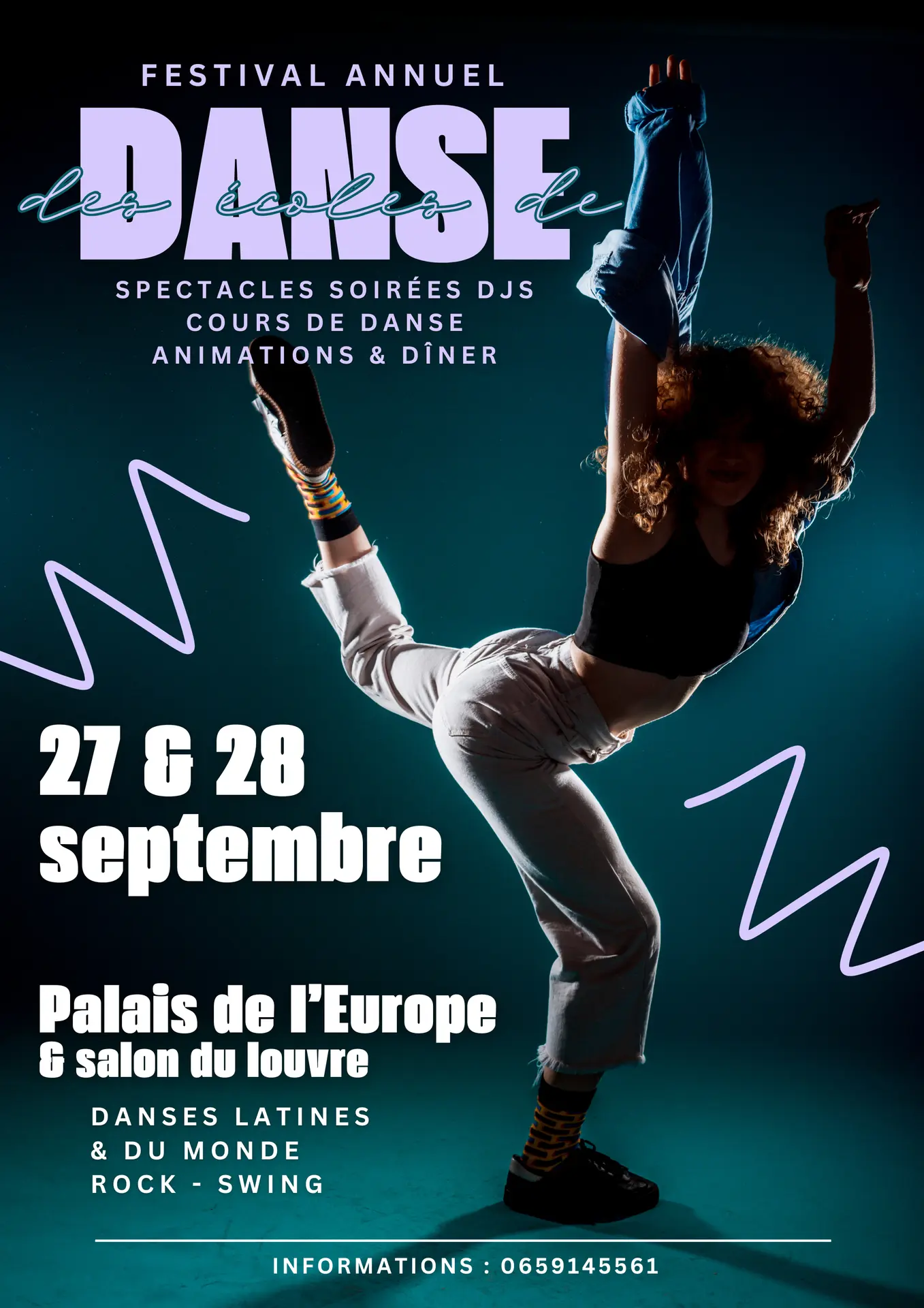Affiche de la manifestation