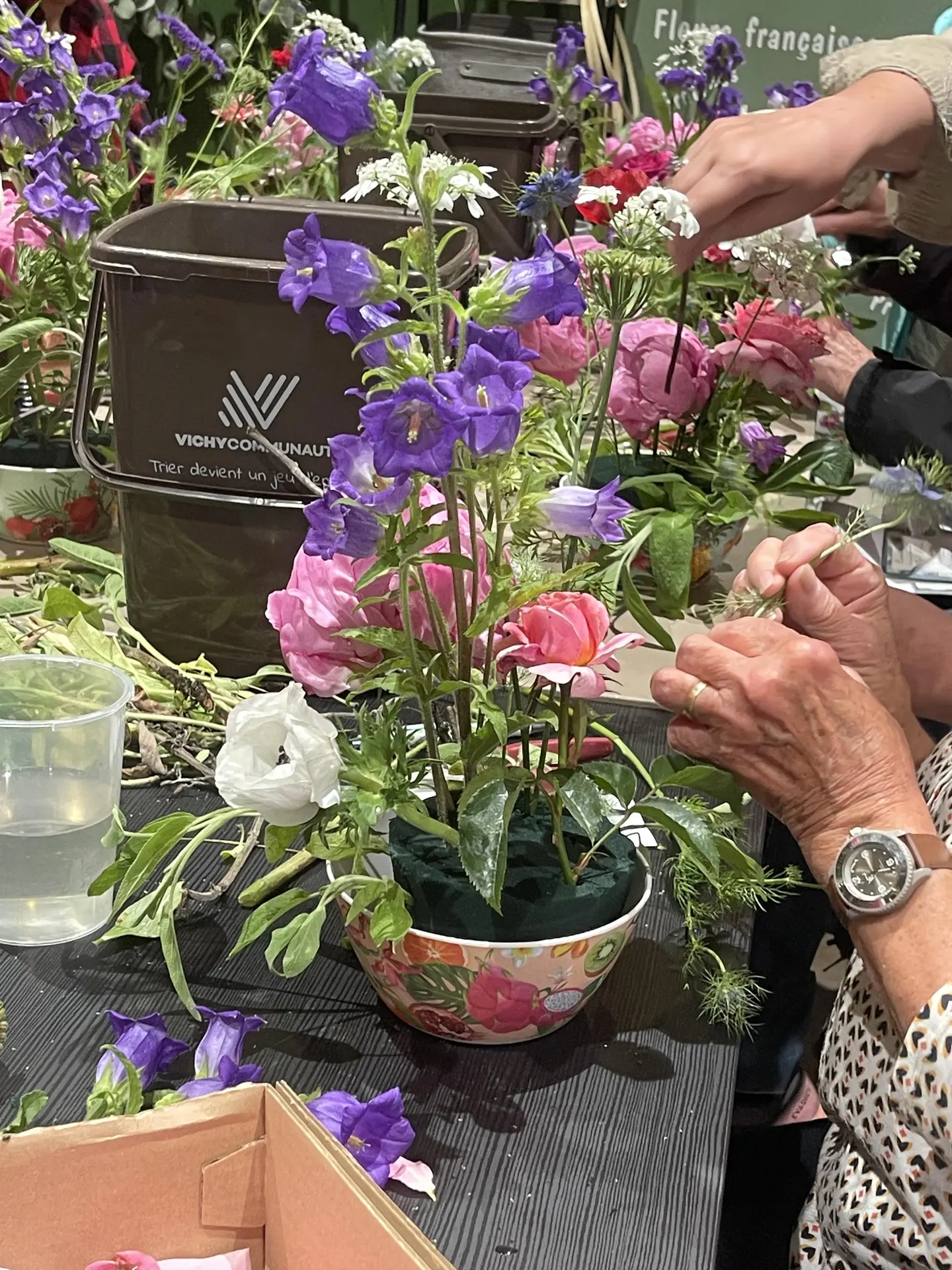 Atelier floral avec Marguerite et Compagnie