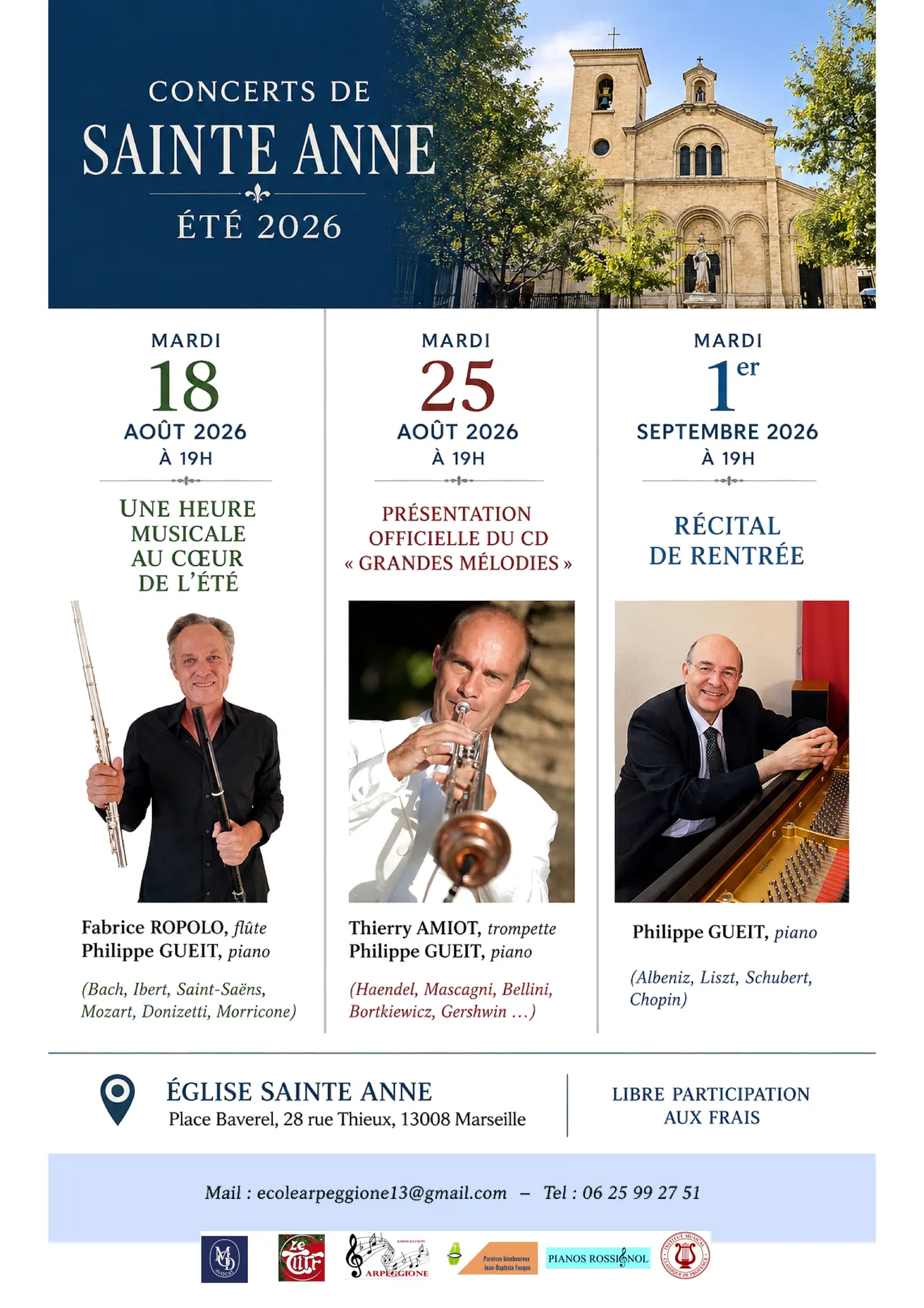 Concerts de Sainte Anne